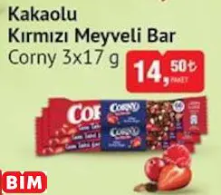 CORNY KAKAOLU KIRMIZI MEYVELİ BAR